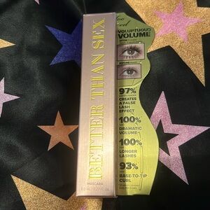 Too Faced Better Than Sex Mascara Black NIB Sephora Ulta